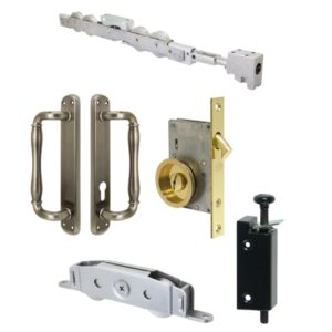 Sliding Door Hardware Collage