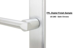FPL Digital Finish Sample - US 26D Satin Chrome
