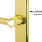 FPL Digital Finish Sample - US 3 Polished Brass