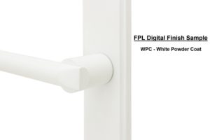 FPL Digital Finish Sample - WPC White Powder Coat
