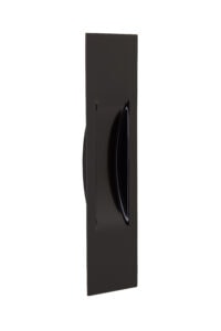 Monarch Lift & Slide Outside Flush Pull - Ceramic Gloss Black