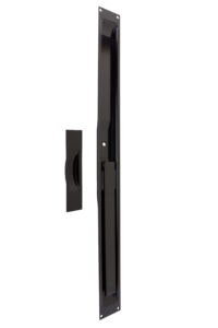 Monarch Folding Lift & Slide Handle w/Flush Pull - Ceramic Gloss Black