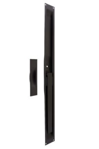 Monarch Folding Lift & Slide Handle w/Flush Pull - Ceramic Satin Black