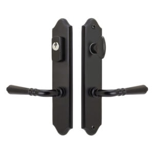 FPL Imperial Plate/Bellagio Lever Active Set - Black