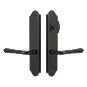 FPL Imperial Plate/Bellagio Lever Inactive Set - Black