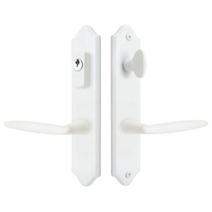 FPL Imperial Plate/Luxor Lever Active Set – White