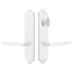 FPL Imperial Plate/Luxor Lever Inactive Set – White