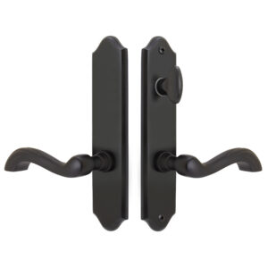 FPL Imperial Plate/Normandy Lever Inactive Set – Black