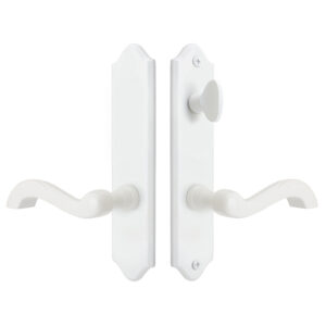 FPL Imperial Plate/Normandy Lever Inactive Set – White