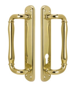 Malibu Patio Handle Set - US 3 Polished Brass