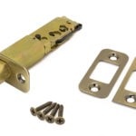 Tubular Deadbolt Kit (2-3/4"); Engaged - US 5 Antique Brass