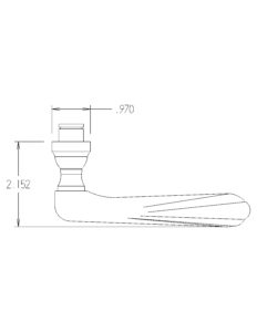 Normandy Lever Drawing - Top