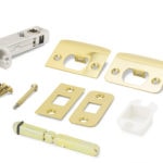 Tubular Privacy Latch Kit (2-3/8") - US 3 Polished Brass