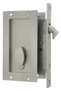 Anacapa Single Keyed Pocket Lock (Interior) - US 15 Satin Nickel
