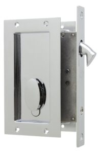 Anacapa Single Keyed Pocket Lock (Interior) - US 26 Polished Chrome