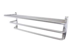 Hotel Towel Rack (Angle View 2) - Brushed Stainless