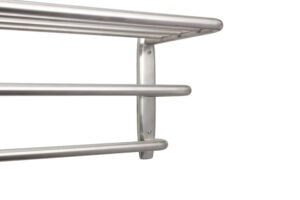 Hotel Towel Rack (Close Up) - Brushed Stainless