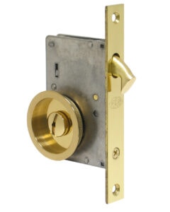 2000 Series Privacy Pocket Lock (Exterior) - US 3 Polished Brass