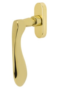 Riviera Casement, Tilt/Turn Window Handle - US 3 Polished Brass