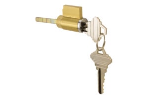 American Style Key Cylinder - 37mm Tail Piece