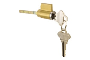 American Style Key Cylinder - 47mm Tail Piece