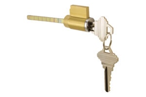 American Style Key Cylinder - 57mm Tail Piece