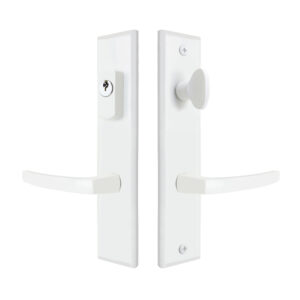 FPL Catalina Plate/Tuscany Lever Active Set – White